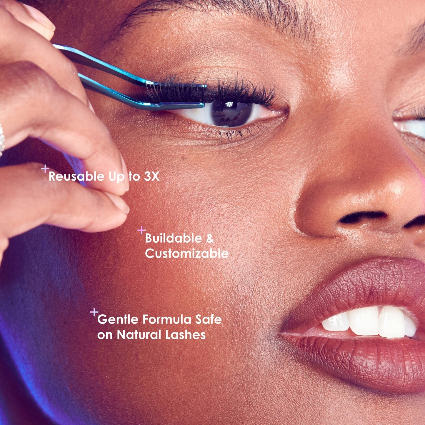 Falscara Soft Natural Essentials Kit | DIY False Lash Extensions, Cluster Lash, Wispy Lashes, 36 Wisps, 8mm-14mm