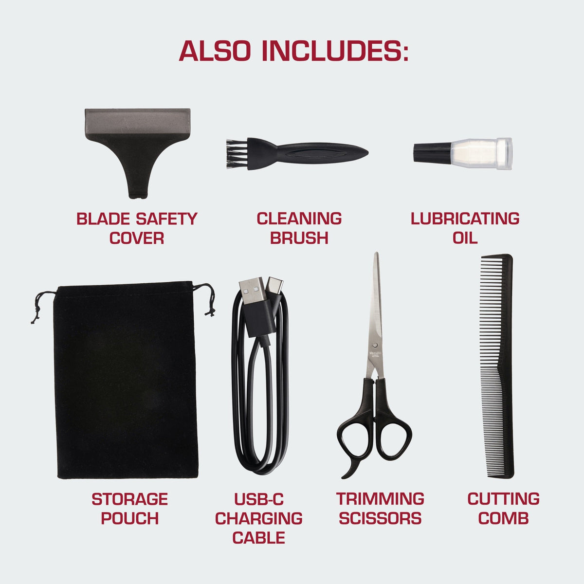 Kiss Cordless T-Blade Beard & Hair Trimmer | Beard Trimmer, Cordless Clipper, Hair Tools