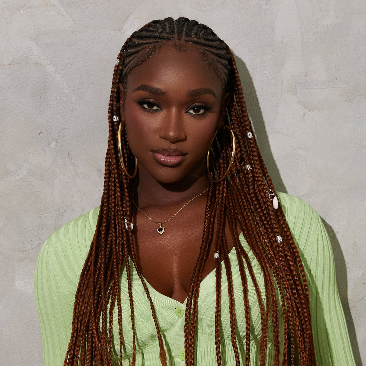 Kiss Colors & Care Braiding Accessories Bundle