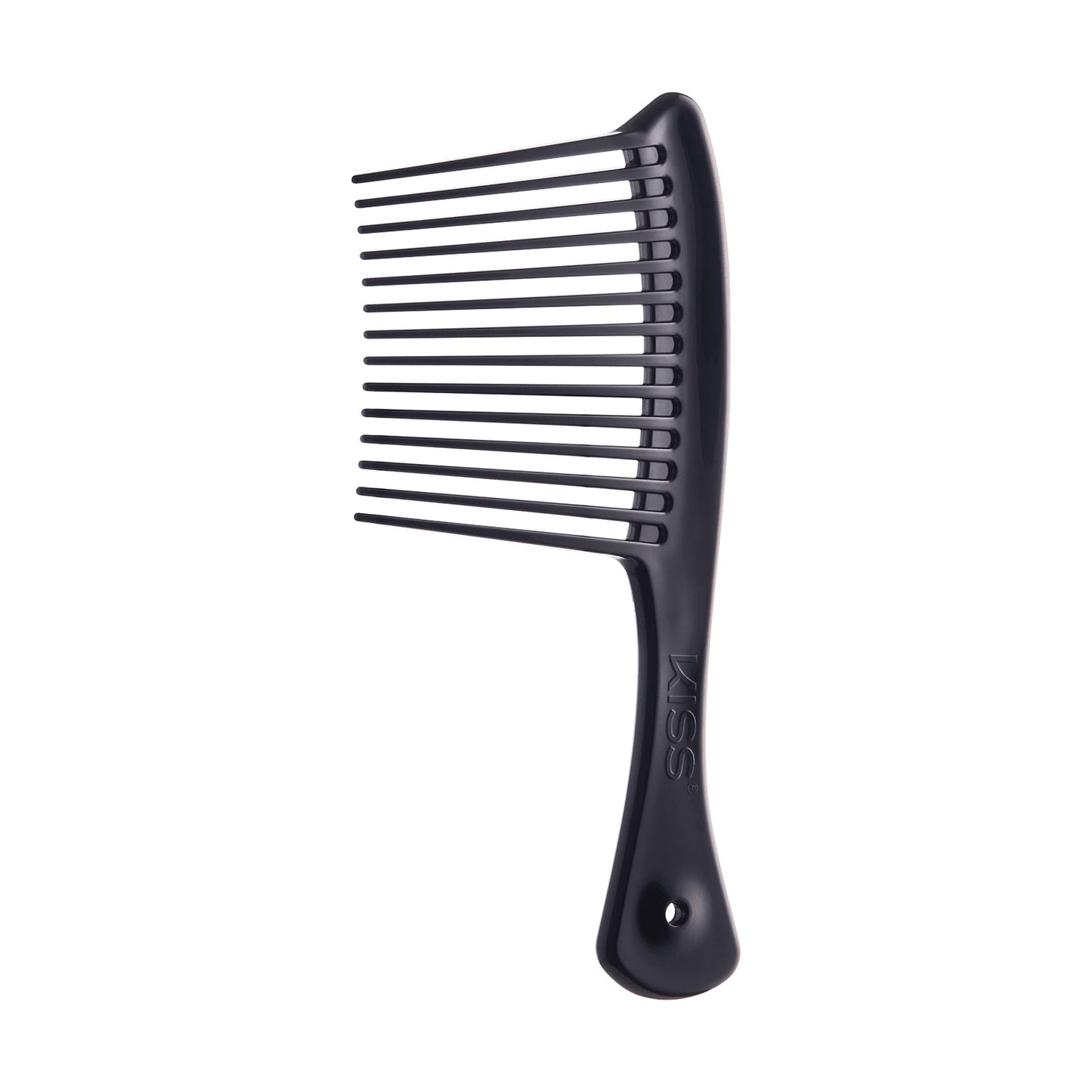 Kiss Colors & Care Professional Jumbo Rake Comb | Detangles & Styles, Detangling Comb