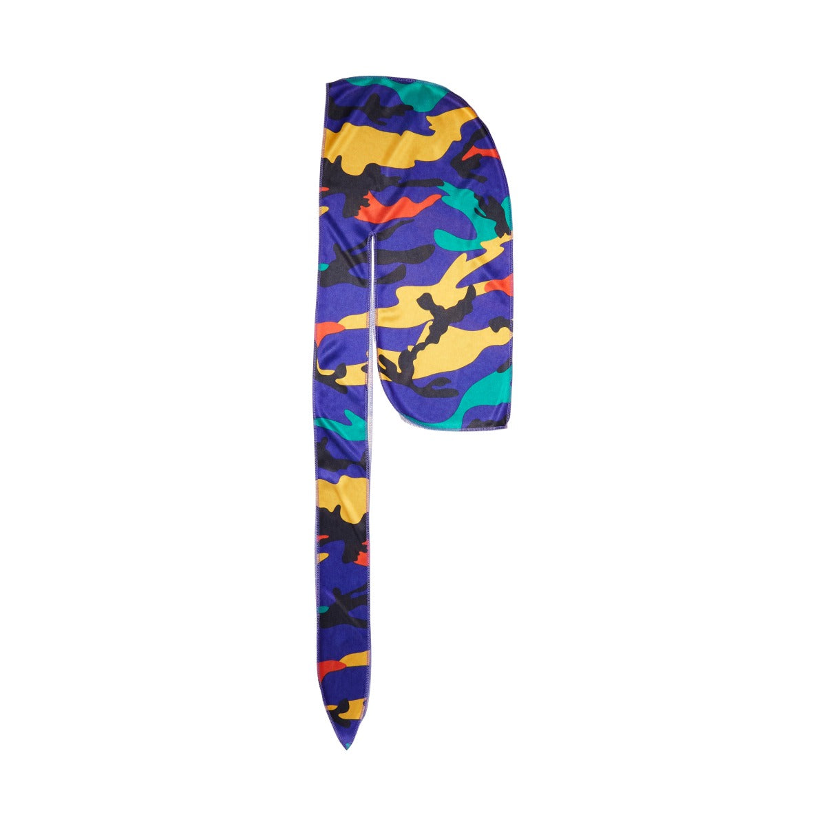 Kiss Colors & Care Kids Satin Premium Silky Powerwave Durag - Camouflage | Silk Durag, Wave Cap, One Size, Hair Accessories