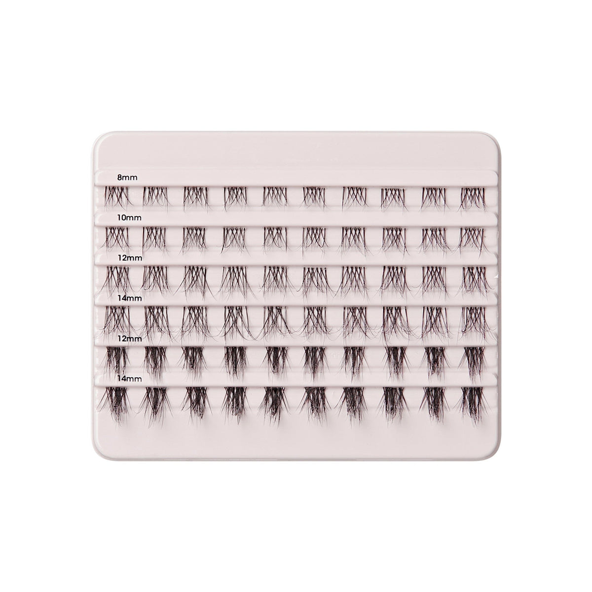 Kiss The New Natural Trio Lash False Eyelash Clusters, 60 Count - Nude Blazer | 60 Clusters, Cluster Lashes, 8mm-14mm
