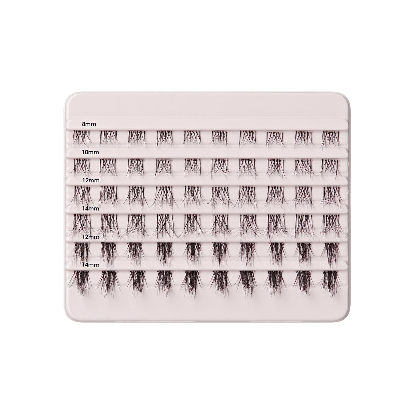 Kiss The New Natural Trio Lash False Eyelash Clusters, 60 Count - Nude Blazer | 60 Clusters, Cluster Lashes, 8mm-14mm