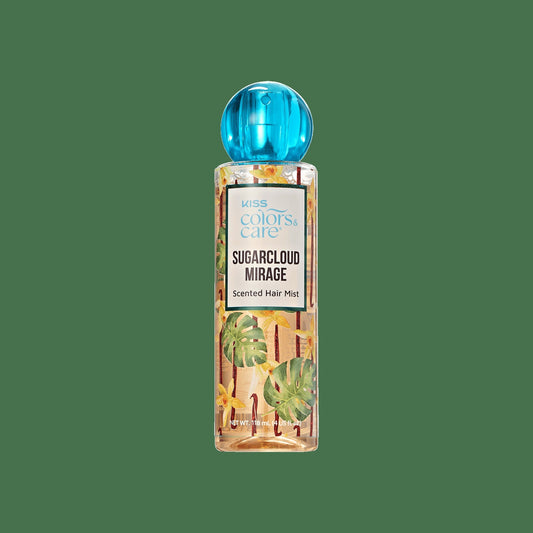 Kiss Colors & Care Clean Fragrance Hair Veil Mist | Sugarcloud Mirage, Scented Hair Mist, Eau de Parfum, 4 oz, Hair Care