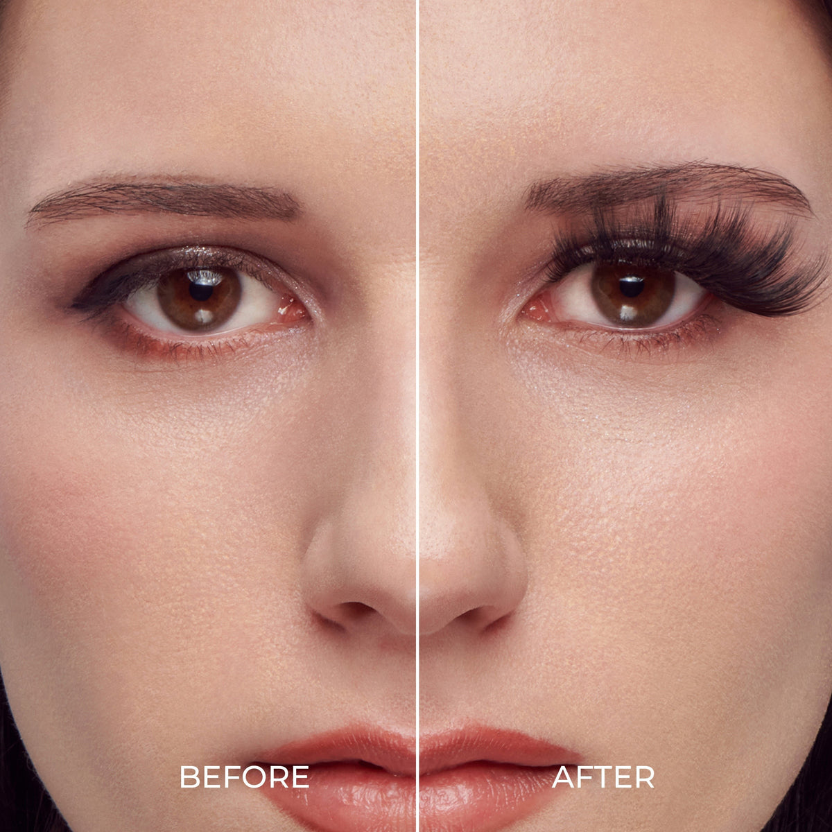 Kiss Lash Couture Matte Black False Eyelashes - Matte Velvet | 1 Pair, Strip Lashes, 16mm