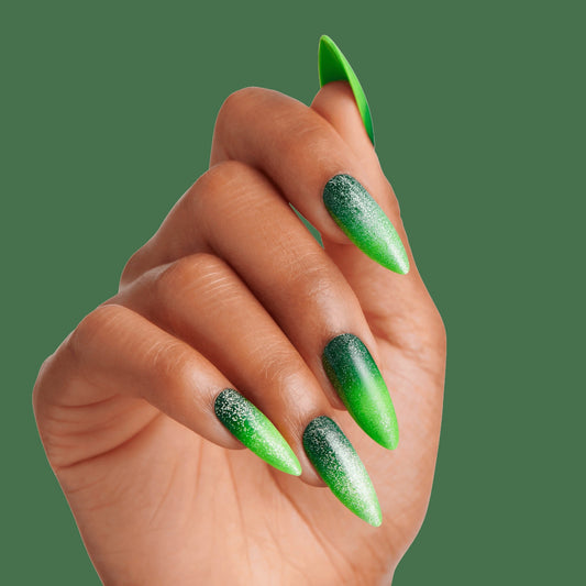 Kiss X WICKED: FOR GOOD | I Feel Wicked | Design, Green, Long, Almond
