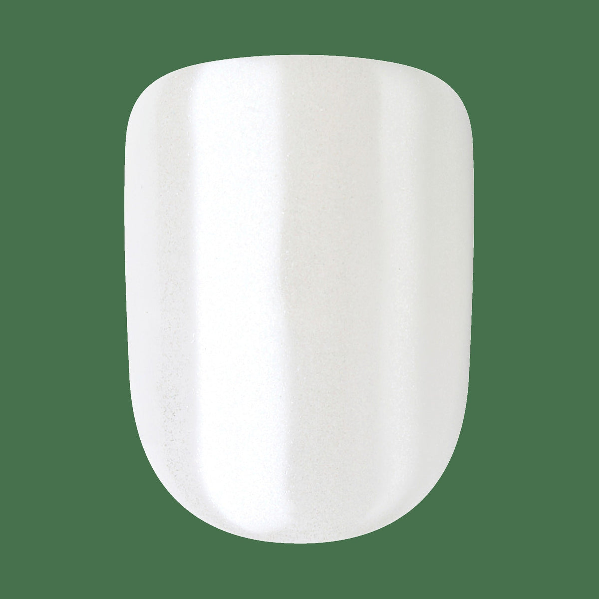 colorFX by Impress No Glue Fake Press On Nails - Universal | Solid, White, Short, Squoval, Manicure