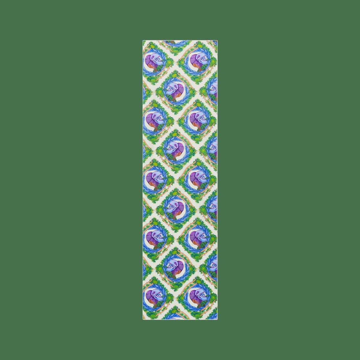 Kiss Colors & Care Limited Edition BIFC Satin Wrap Scarf - Jacques Agbobly | Head Scarf, Hair Scarf, 60"L x 16"W, Hair Accessories