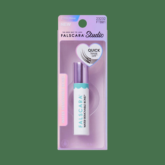 Falscara Studio False Lash Water Removable Bond | DIY Lash Extension Adhesive, Lash Bond, No Seal Needed
