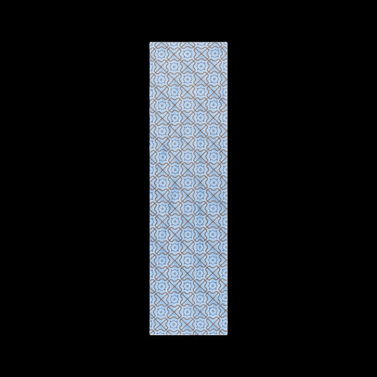 Kiss Colors & Care Limited Edition BIFC Satin Wrap Scarf - Samaria Leah | Head Scarf, Hair Scarf, 60"L x 16"W, Hair Accessories
