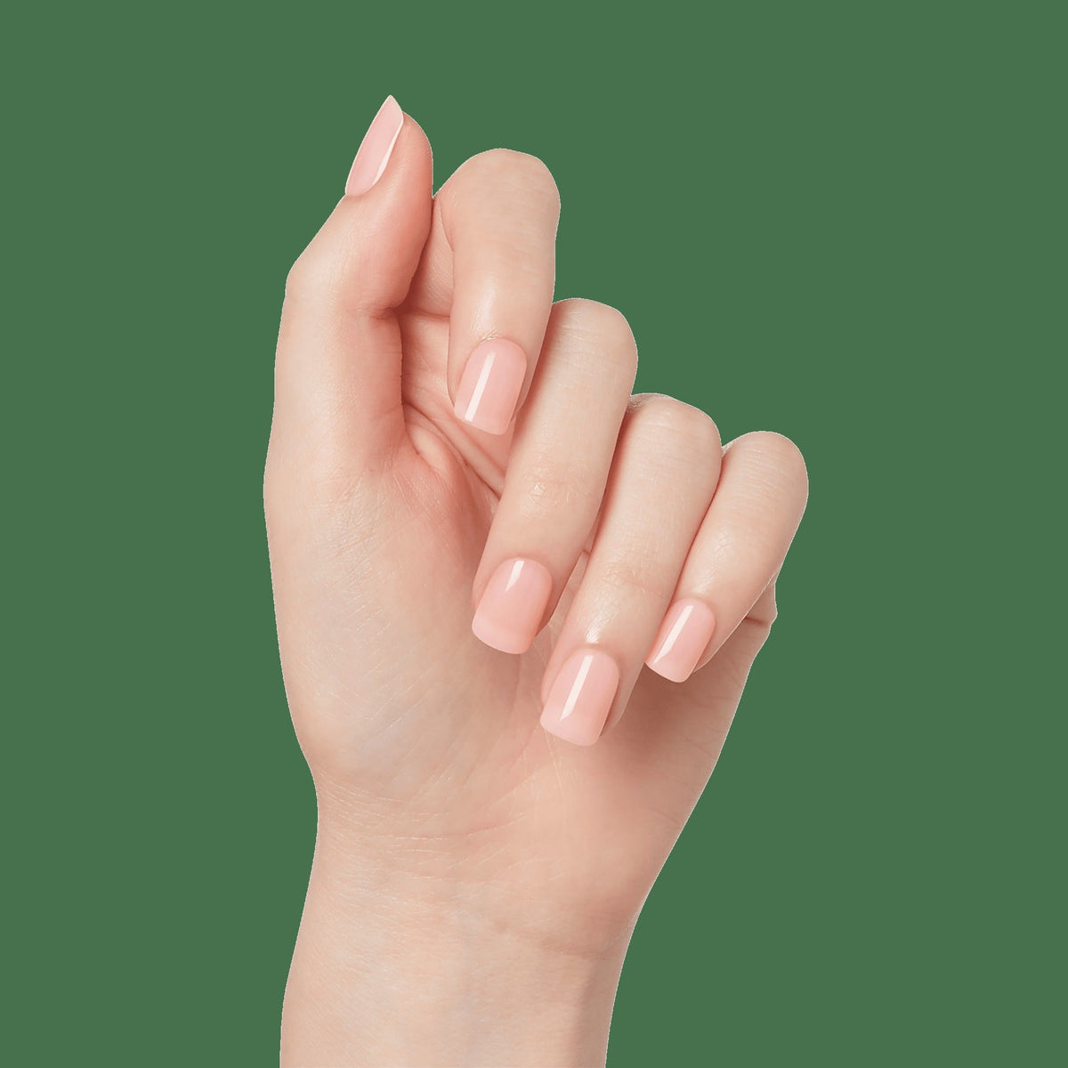Impress Bare but Better No Glue Fake Press On Nails - Instinct | Solid, Pink, Short, Squoval, Manicure
