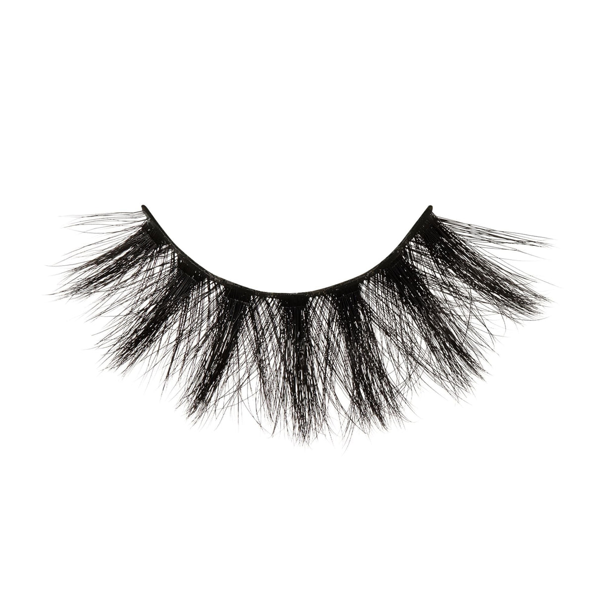 Kiss Lash Couture Matte Black False Eyelashes - Matte Velvet | 1 Pair, Strip Lashes, 16mm