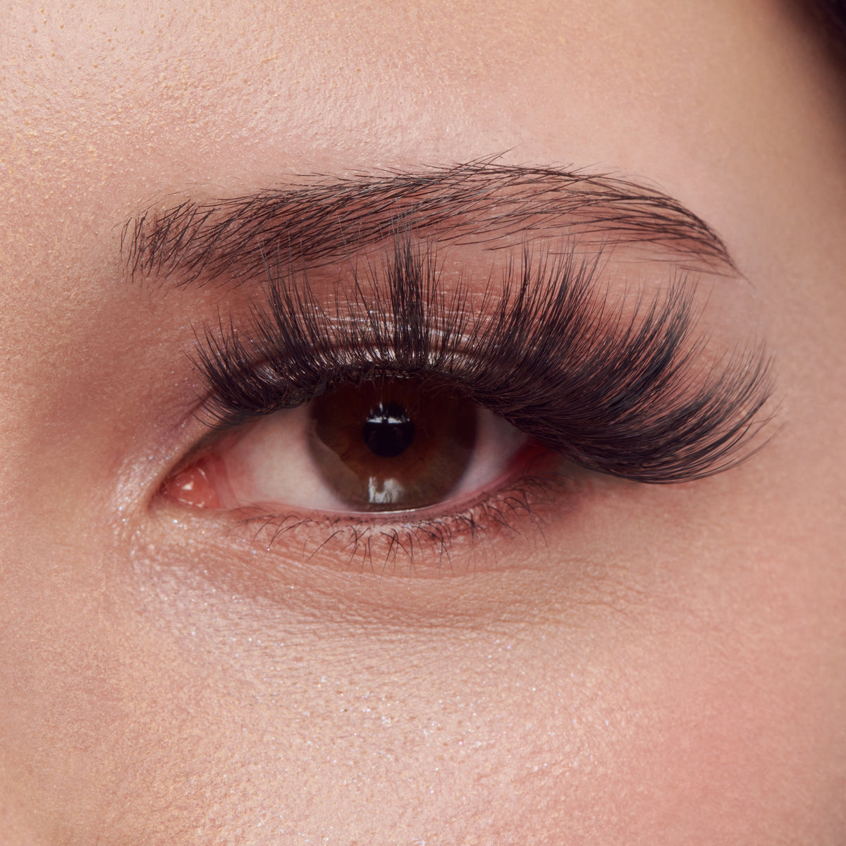 Kiss Lash Couture Matte Black False Eyelashes - Matte Velvet | 1 Pair, Strip Lashes, 16mm