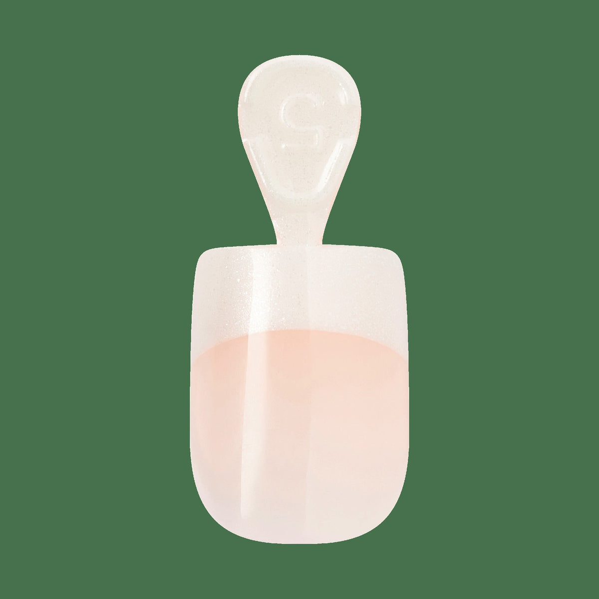 Kiss Core French Press On Fake Glue Nails - I Wish | French Tips, White, Real Short, Square