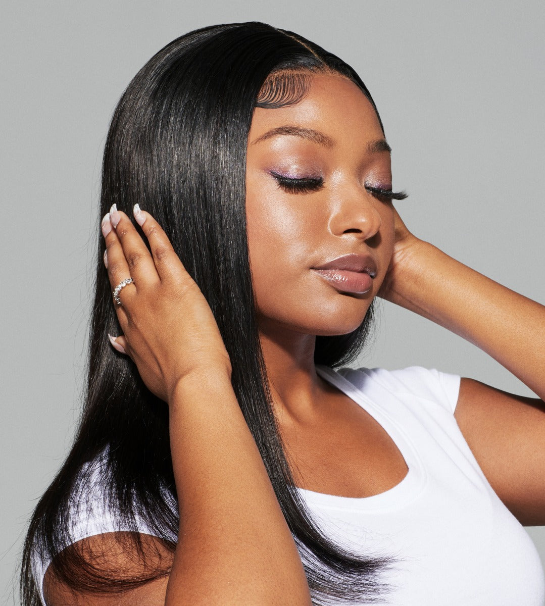 Kiss Colors & Care Lace Tinting Spray | Lace Front Wig Spray, Quick Drying, Transfer Proof, Medium Brown, Hair Care