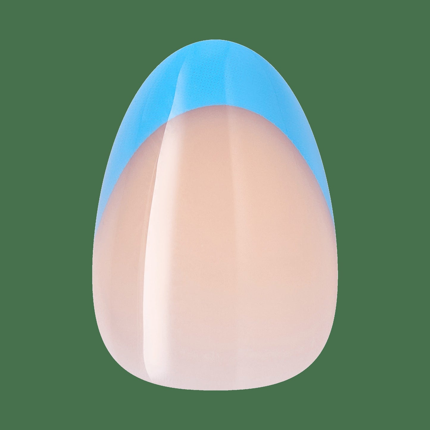 Kiss Core Design Press On Fake Glue Nails - Tune | Design, Blue, Short, Almond