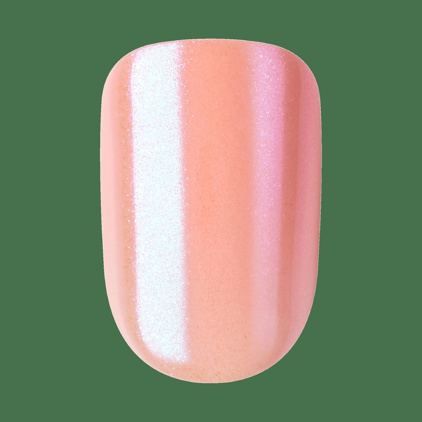 colorFX by Impress No Glue Fake Press On Nails - Satellite | Solid, Pink, Short, Squoval, Manicure