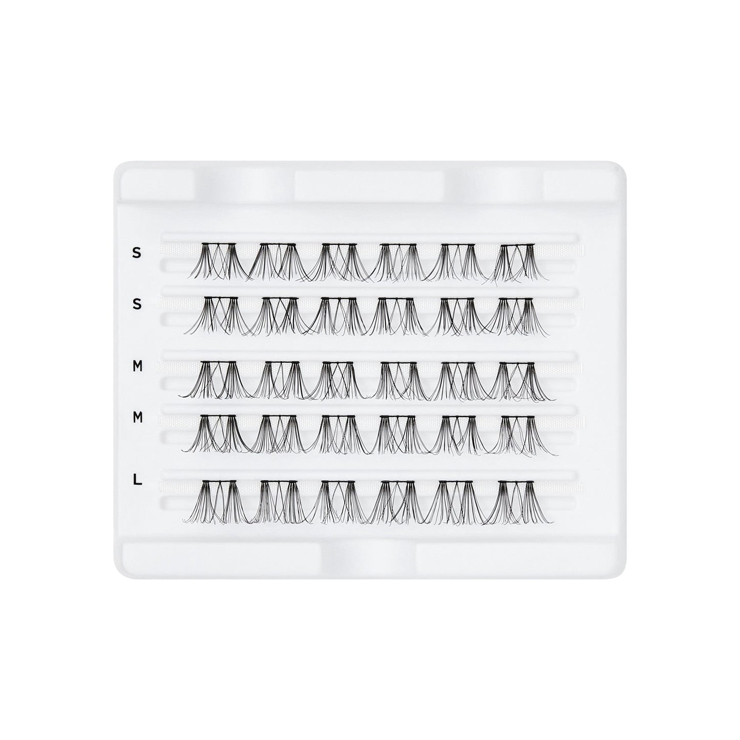 Falscara Wisps Multipack - Natural Wispy | DIY False Lash Extensions, Natural, Cluster Lash, Wispy Lashes, 30 Wisps, 10mm-14mm