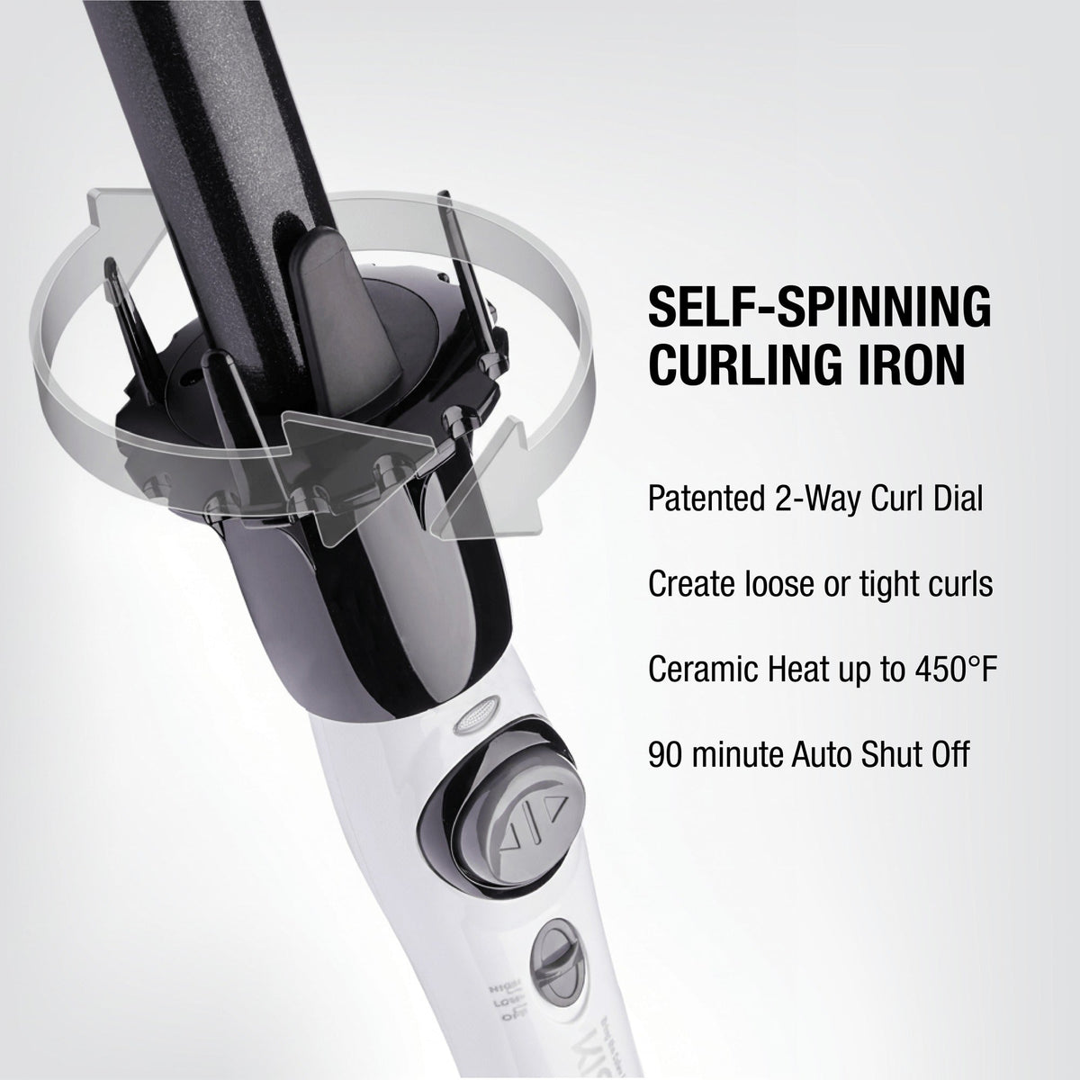 Kiss Instawave Automatic 1" Hair Curler | Curling Wand, Hair Tools