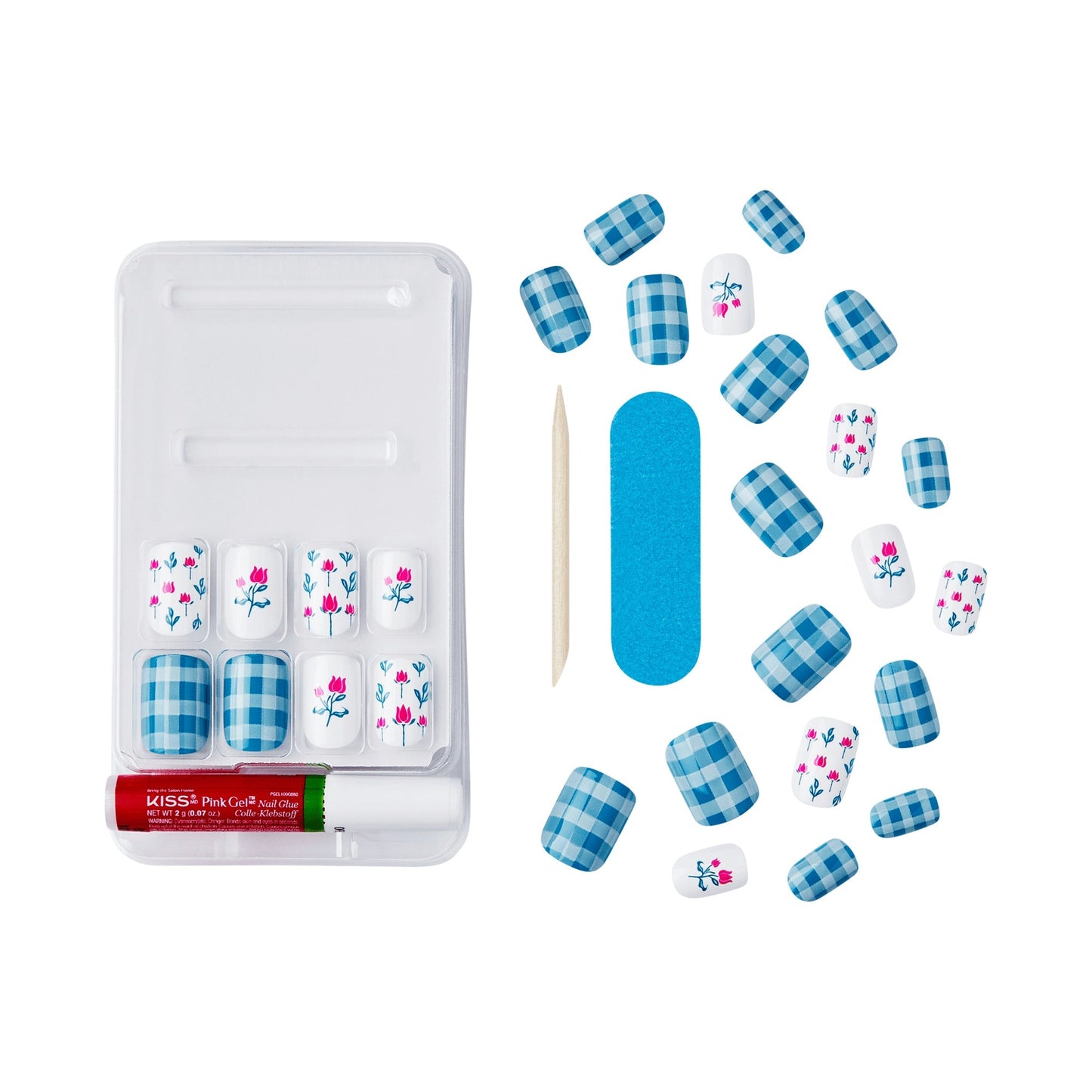 WICKED X Kiss | Marvelous Munchkinland | Design, Blue, Short, Squoval