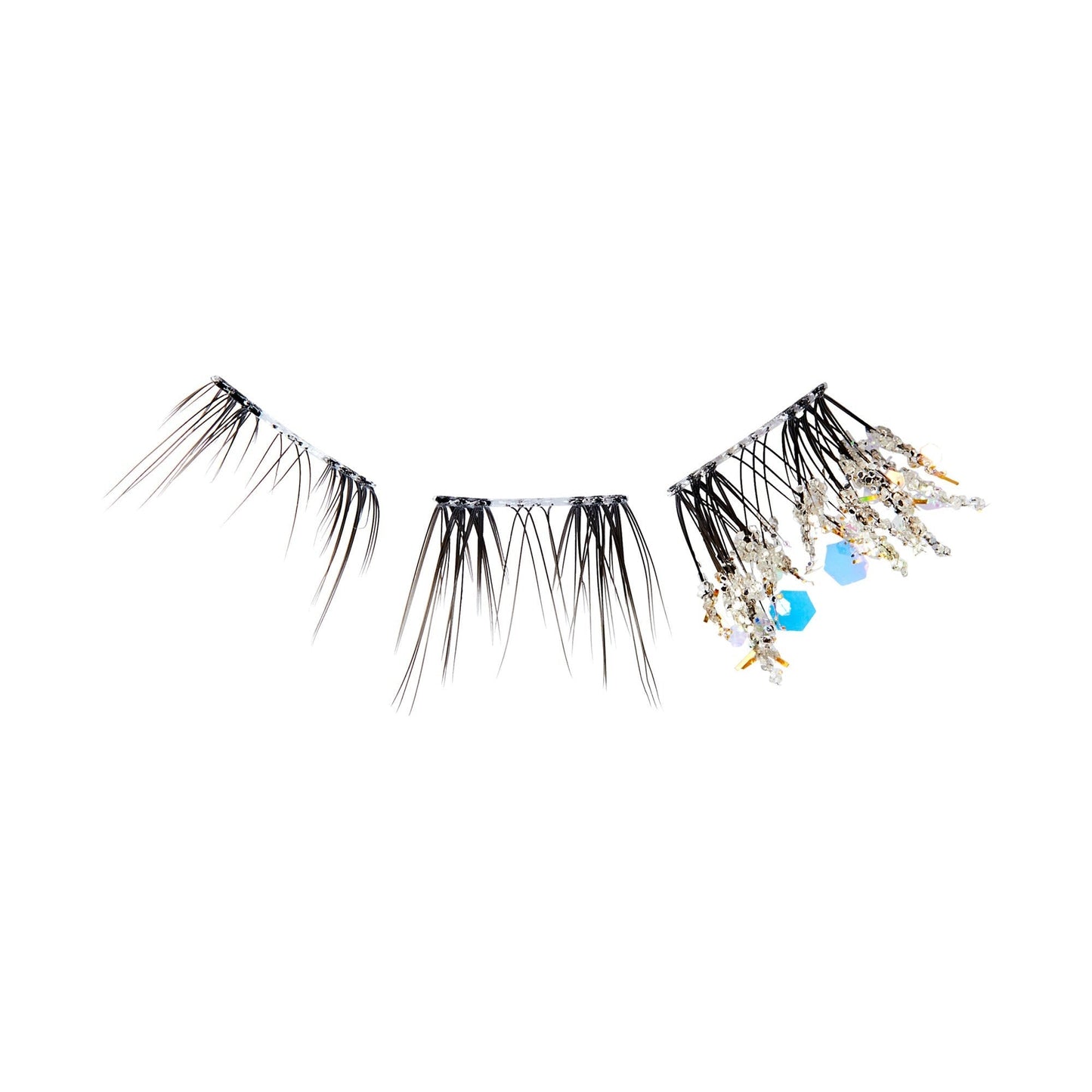 WICKED X Falscara False Eyelashes - Winkie Country | DIY False Lash Extensions, Natural, Cluster Lash, Wispy Lashes, 10 Wisps, 8mm-10mm