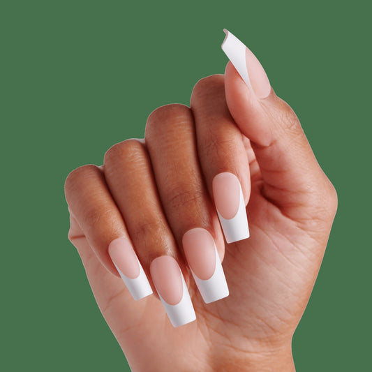 Kiss My Perfect French Press On Glue Nails - In Touch