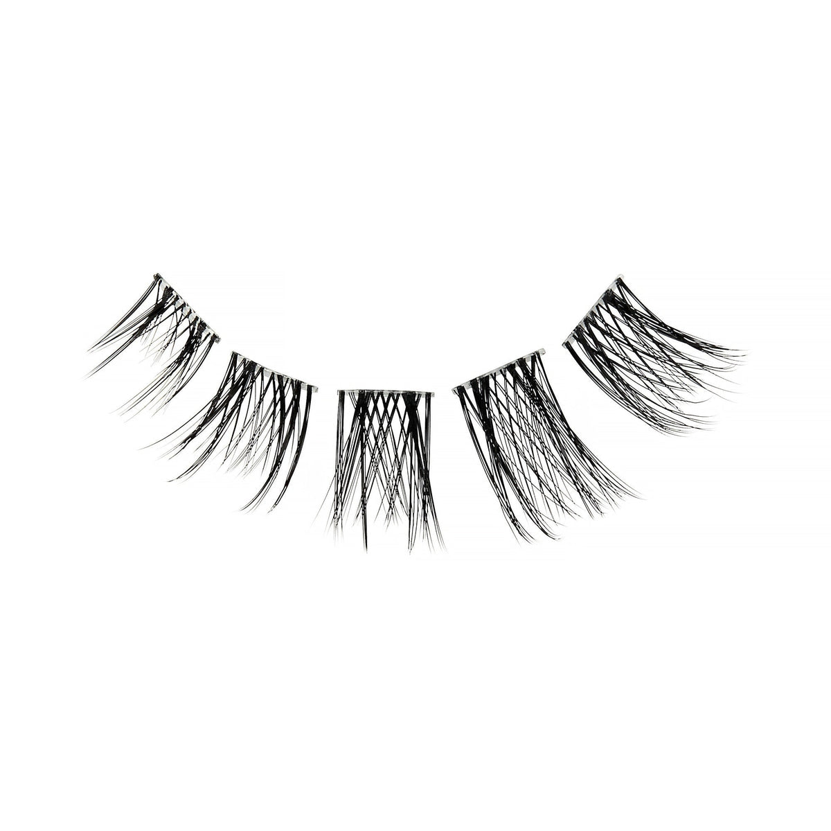 Kiss The New Natural Trio Lash False Eyelash Clusters, 60 Count - Pearl Earring | 60 Clusters, Cluster Lashes, 8mm-14mm