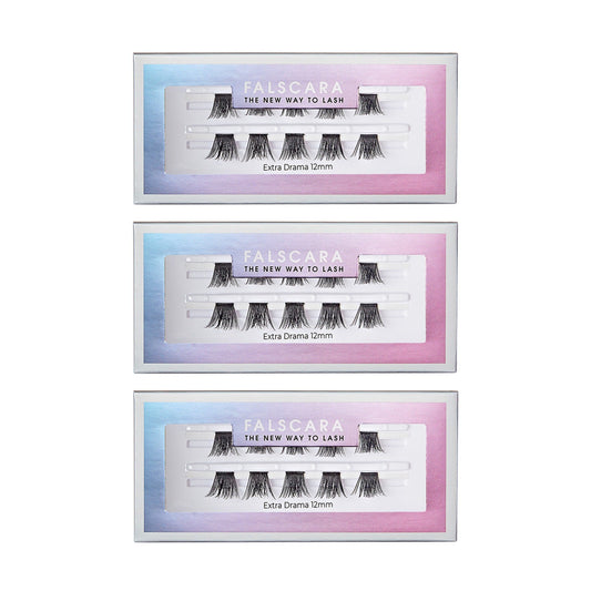 Falscara Extra Drama Volume Wisps 12mm - 3-Pack