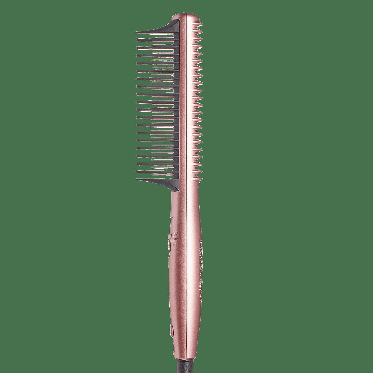Kiss Dry & Style Tourmaline Ceramic Heat Brush | Hair Straightener, Hair Tools