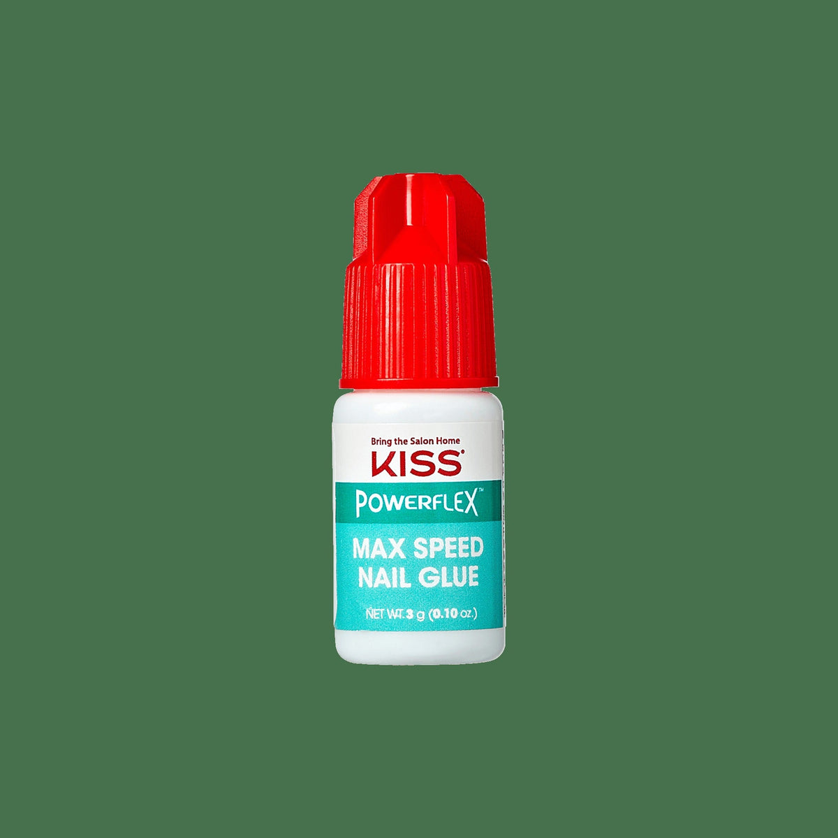 Kiss PowerFlex Maximum Speed Fake Nail Glue - 0.10 oz. | Nail Adhesive, Press-On Glue, Fast Drying, Strong Hold