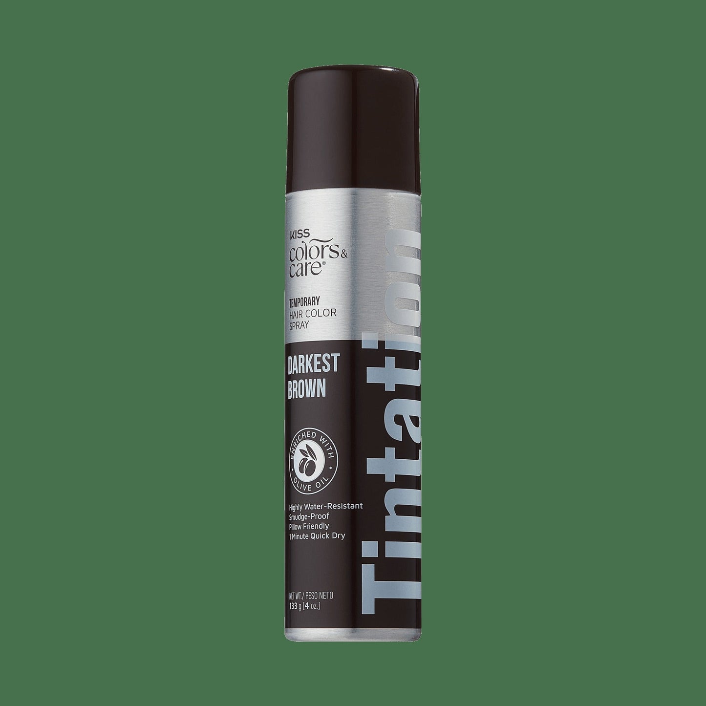 Kiss Colors & Care Tintation Spray Darkest Brown Bundle - 3 Pack
