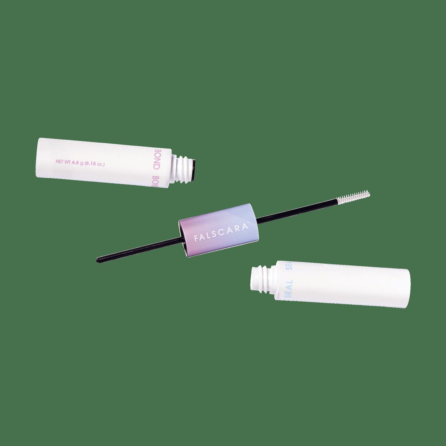 Falscara False Lash Bond & Seal- Black | DIY Lash Extension Adhesive, Lash Bond, Two-Step Adhesive