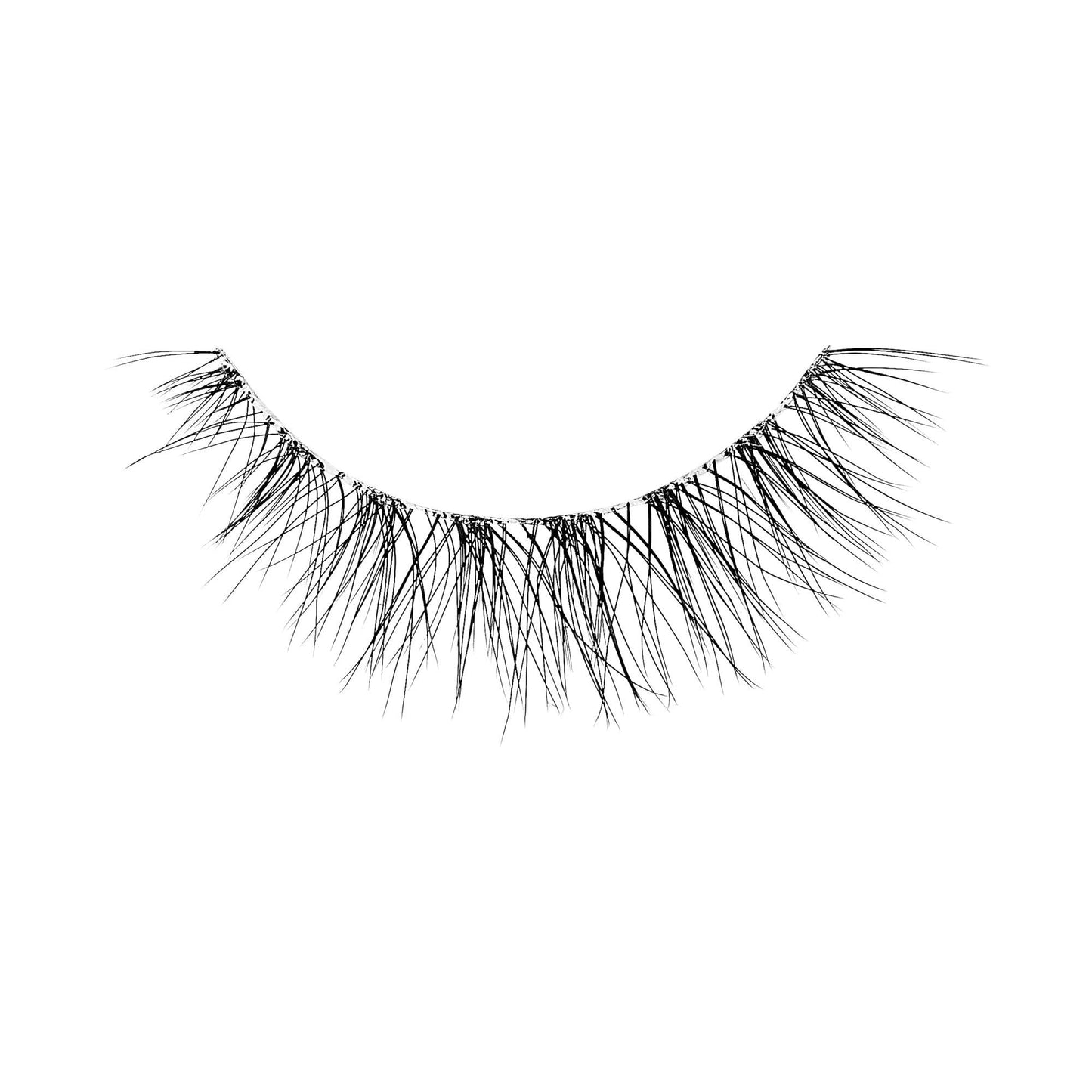 Kiss The New Natural False Eyelashes 4-Pair Multipack - Pearl Earring | 4 Pairs, Strip Lashes, 12mm