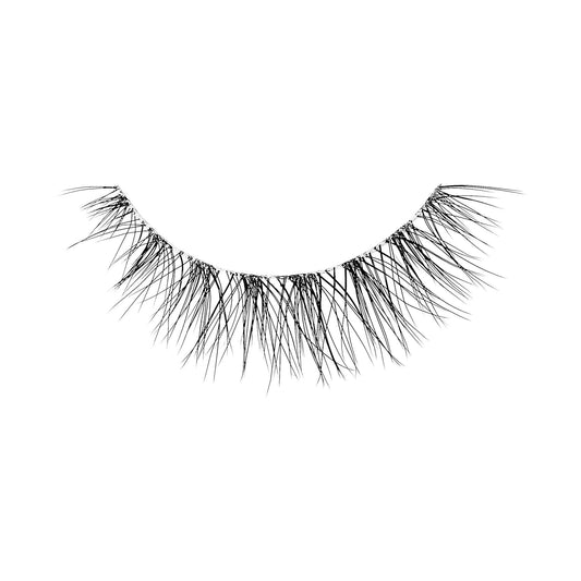 Kiss The New Natural False Eyelashes 4-Pair Multipack - Pearl Earring | 4 Pairs, Strip Lashes, 12mm