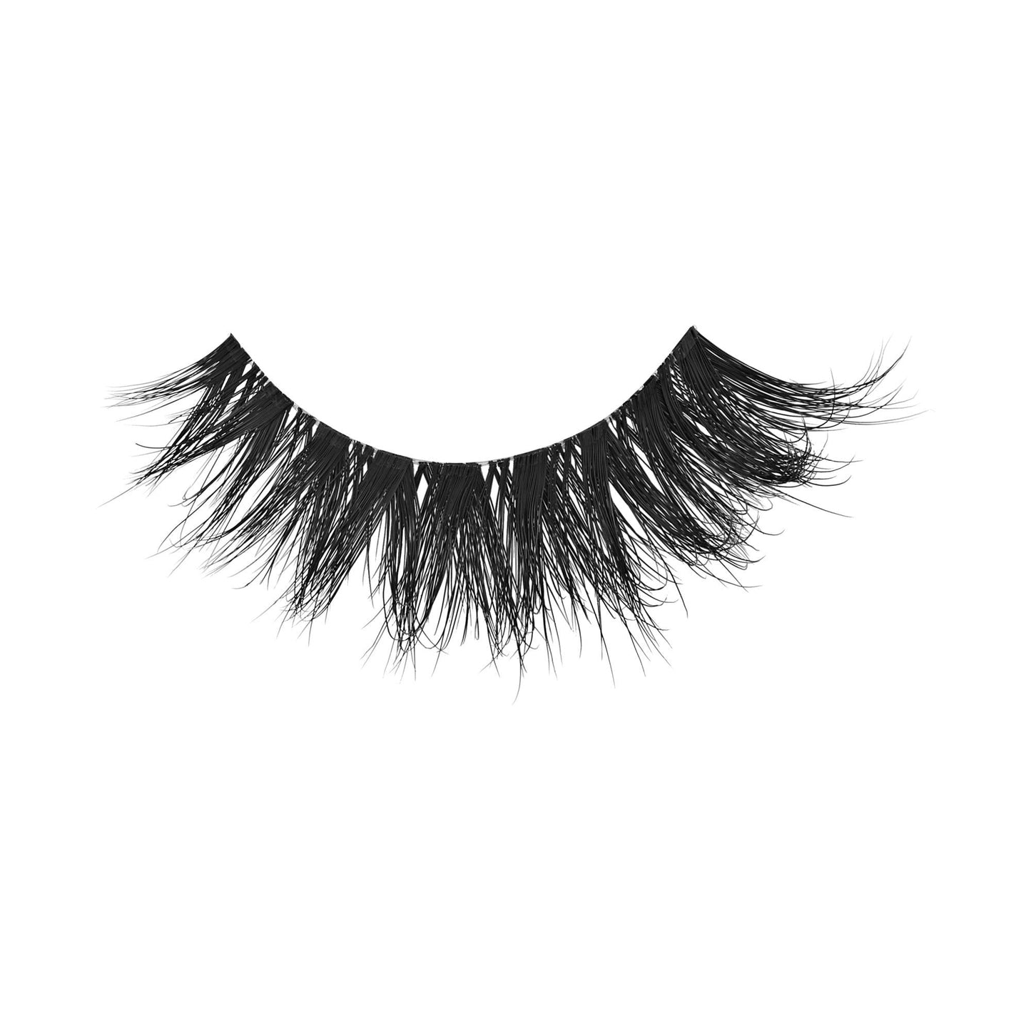 Kiss Lash Couture Masterpiece False Eyelashes Multipack - Mink Like Wispy | 3 Pairs, Strip Lashes, 7mm-16mm