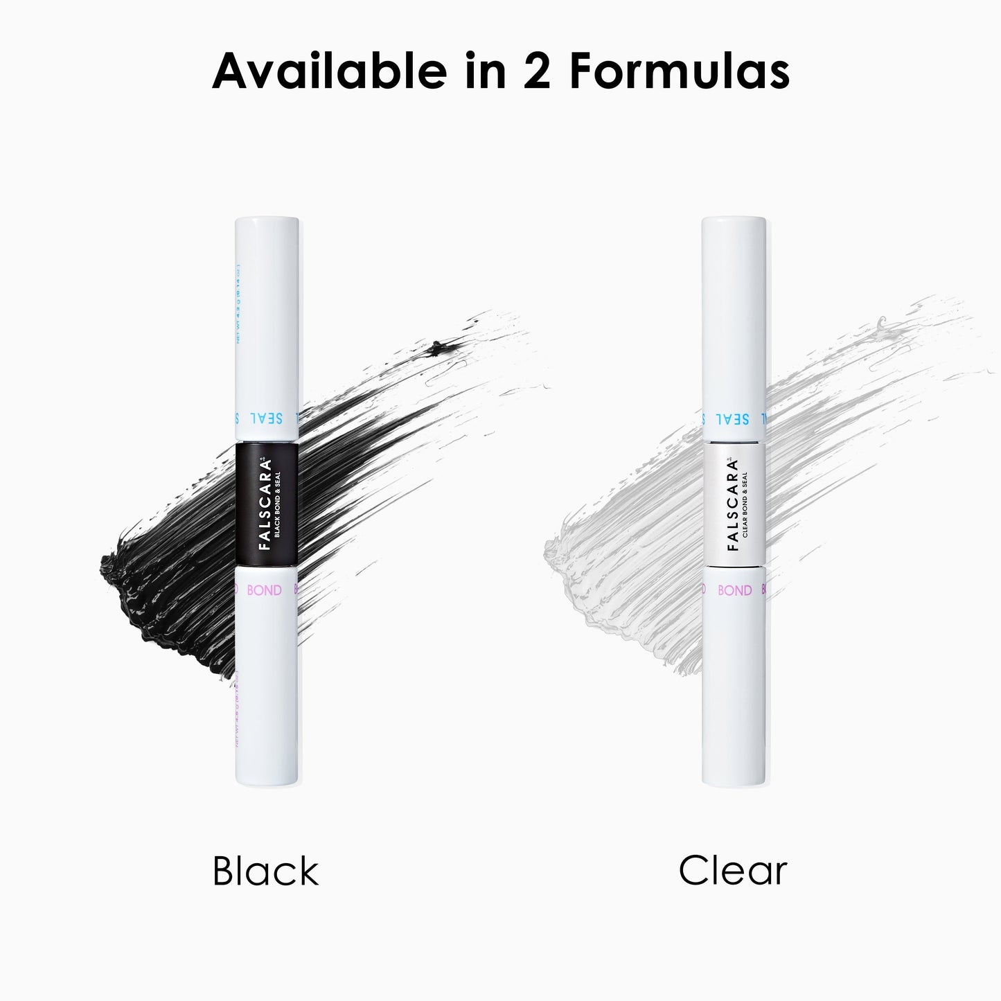 Falscara False Lash Bond & Seal- Black | DIY Lash Extension Adhesive, Lash Bond, Two-Step Adhesive