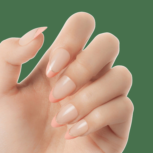 Kiss Voguish Fantasy Press On Glue Nails - Éclatant