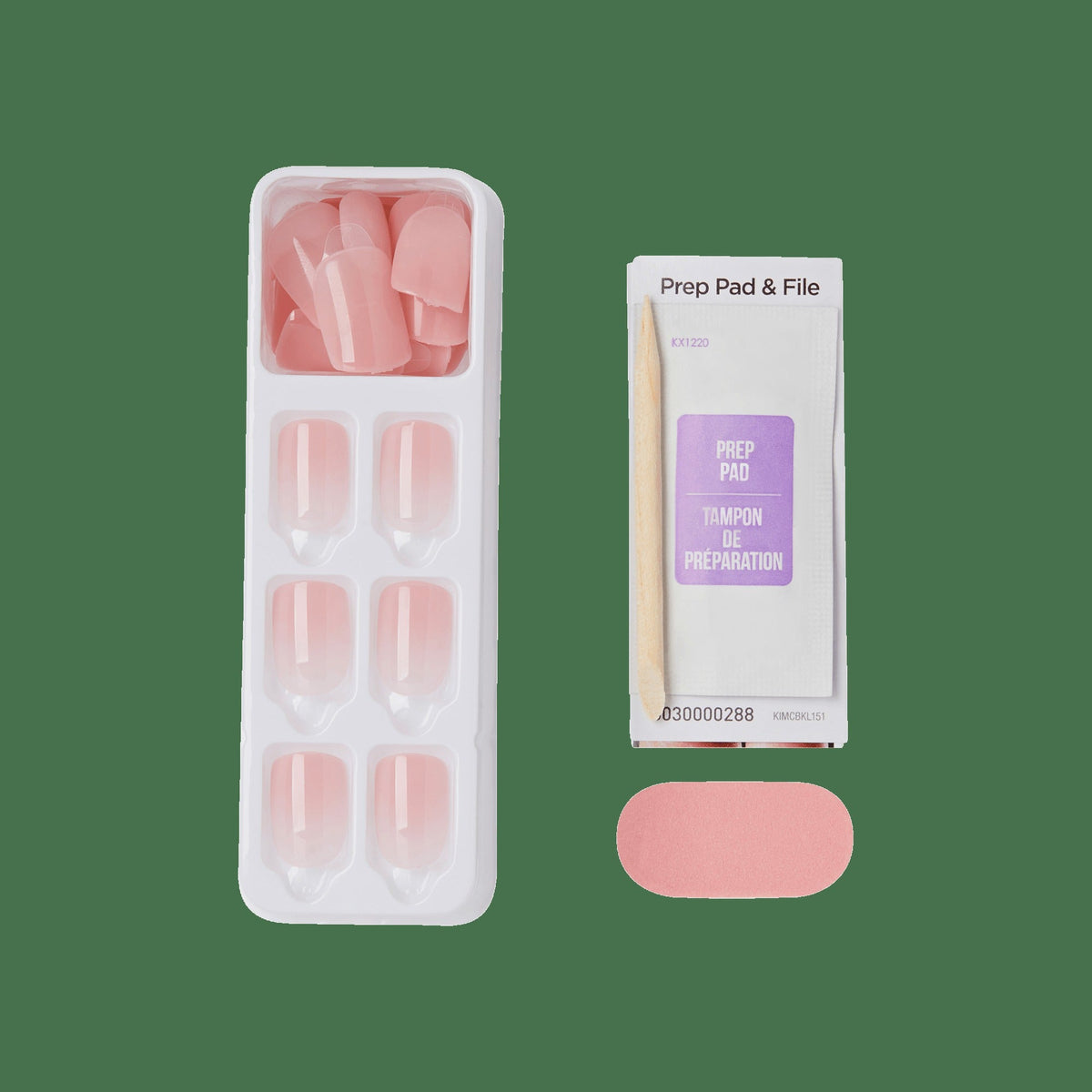 Impress Bare but Better No Glue Fake Press On Nails - Instinct | Solid, Pink, Short, Squoval, Manicure