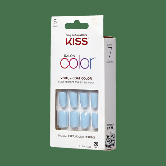 Kiss Salon Color Press On Glue Nails - Love Again