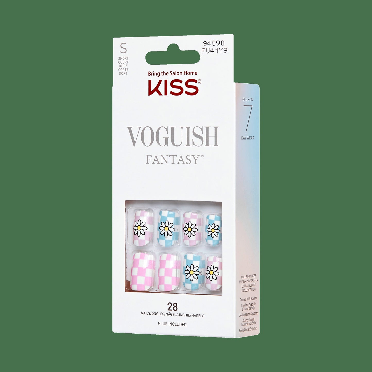 Kiss Voguish Fantasy Press On Glue Nails - Nobody Better