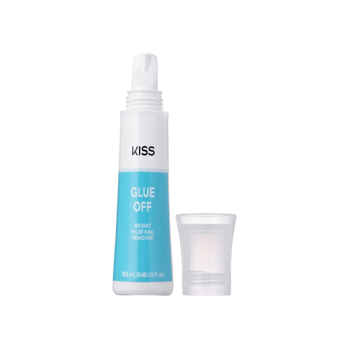 Kiss Press On Glue Nail Tool Bundle - PowerFlex Brush-On Glue + Glue OFF Remover