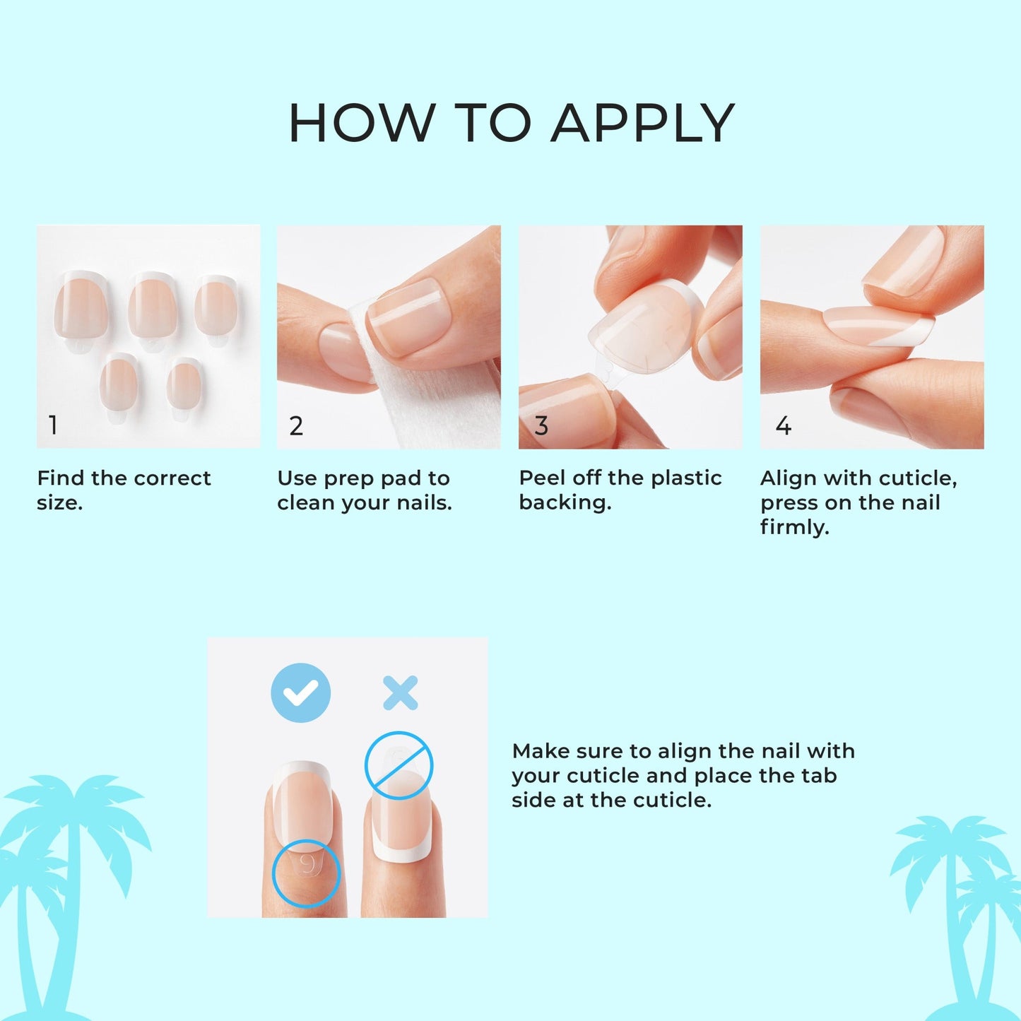 Impress Color No Glue Fake Press On Nails - Melting | Solid, Pink, Short, Squoval, Manicure