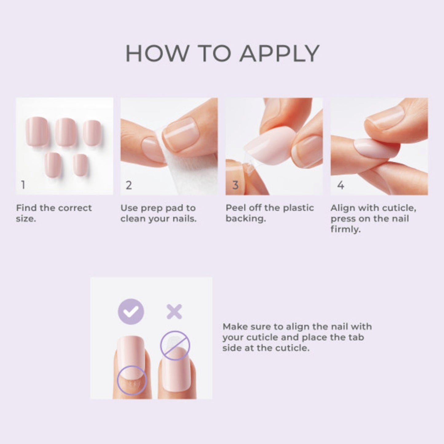 Impress Color No Glue Fake Press On Nails - Red Velvet | Solid, Red, Short, Squoval, Manicure
