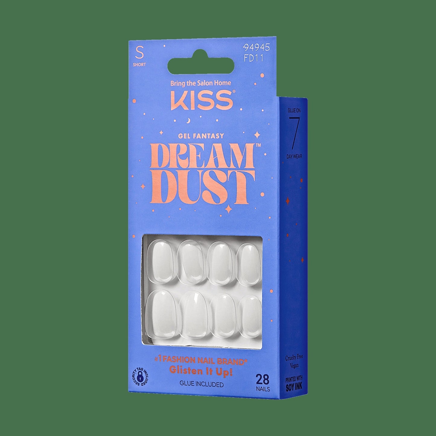 Kiss Gel Fantasy Dreamdust Press On Glue Nails - Dancin