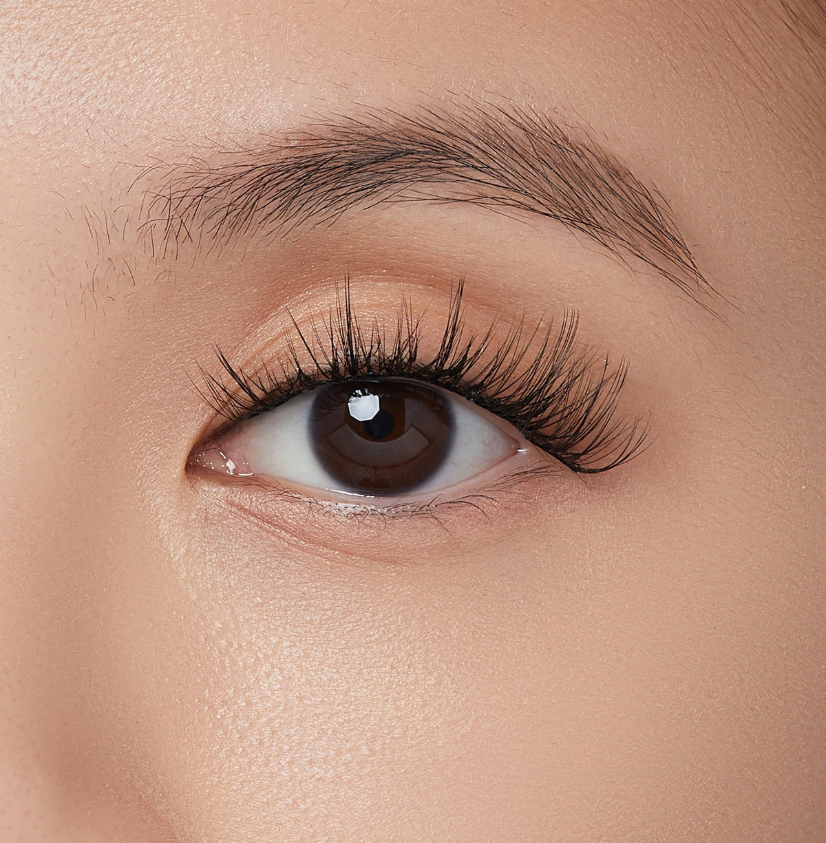 Impress Falsies Pre-Glued False Eyelashes Minipack - Modern | 12 Lash Clusters, 12mm-14mm