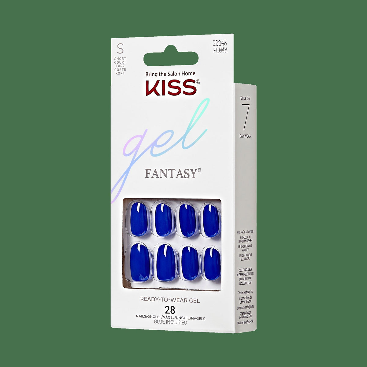 Kiss Gel Fantasy Color Press On Glue Nails - Summer Throwbacks