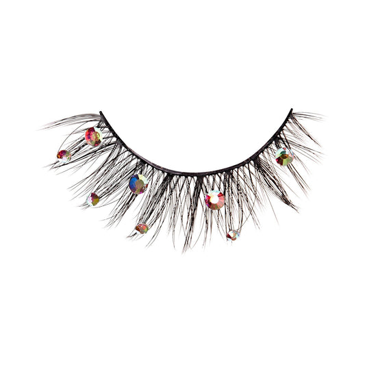 Kiss Halloween 'Full Moon Fantasy' False Eyelashes, Decorated - Sultry Sorceress | 1 Pair, Strip Lashes, 14mm-16mm