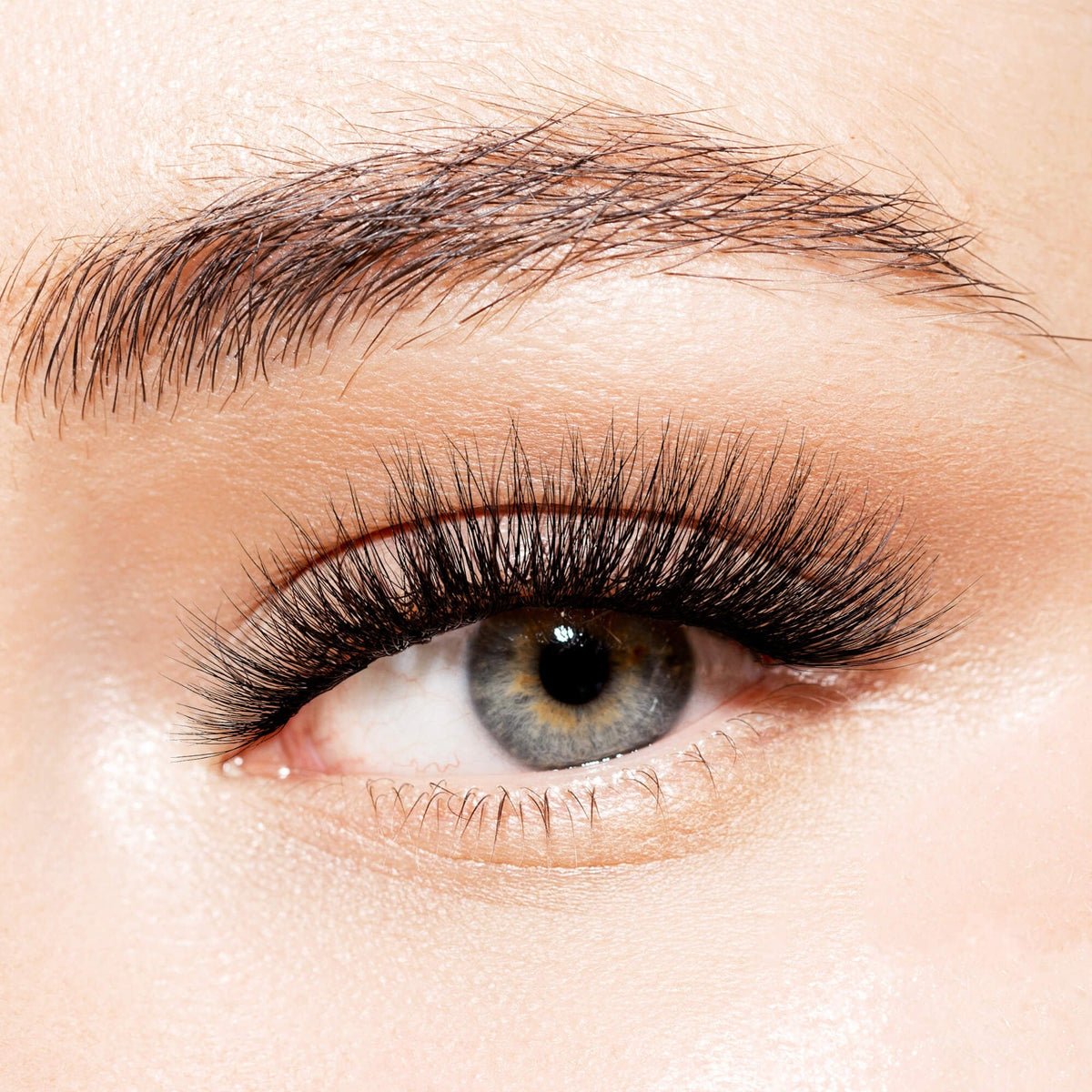 Kiss Lash Couture Triple Push-Up False Eyelashes - Bombshell | 4 Pairs, Strip Lashes, 14mm