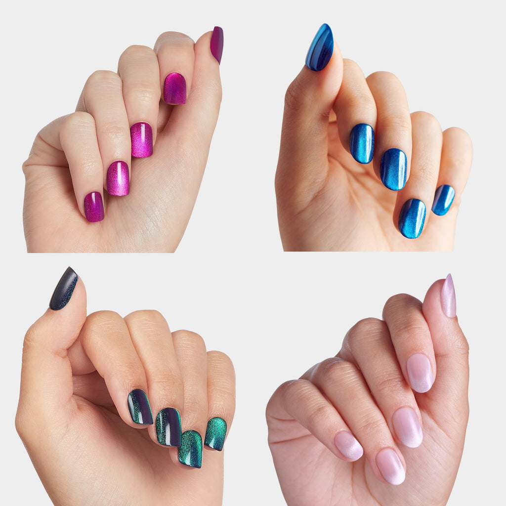 colorFX by Impress Press On Nails Bundle - Gemstone Glow