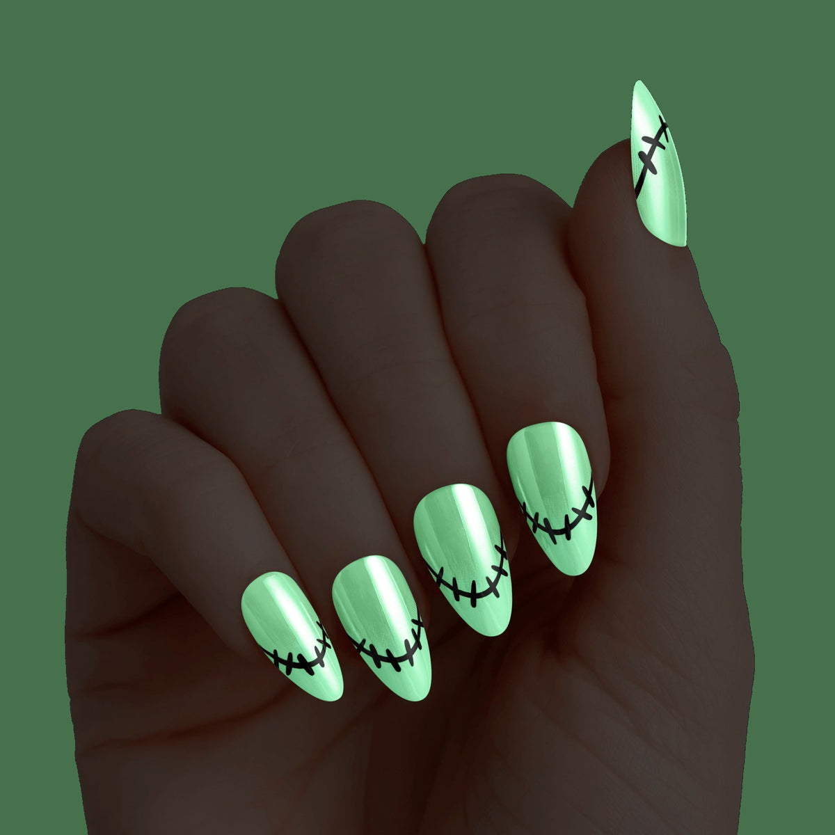 Kiss Voguish Fantasy Halloween Press On Glue Nails - Spooky Specta